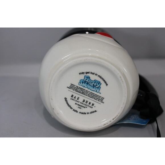 Rae Dunn Christmas “JOLLY FUN” Frosty The Snowman Face Mug Holiday - Picture 5 of 7